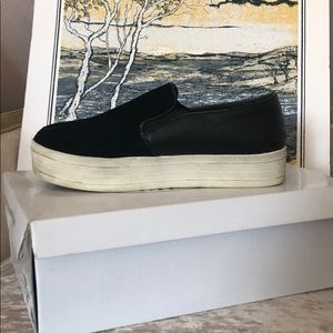 Platform sneaker loafer